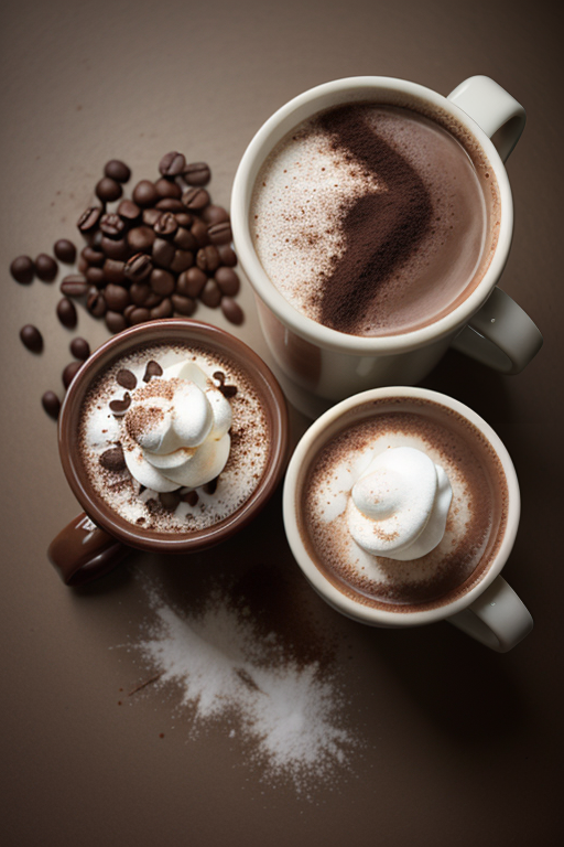 hot cocoa mix in coffee