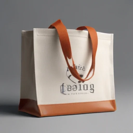 canvas bag mockup