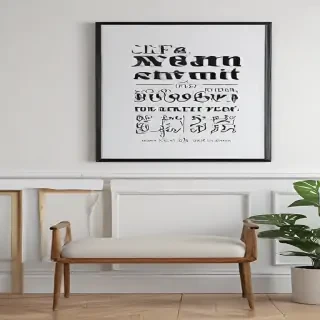 gallery wall mockup