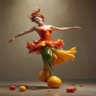 dancing fruit