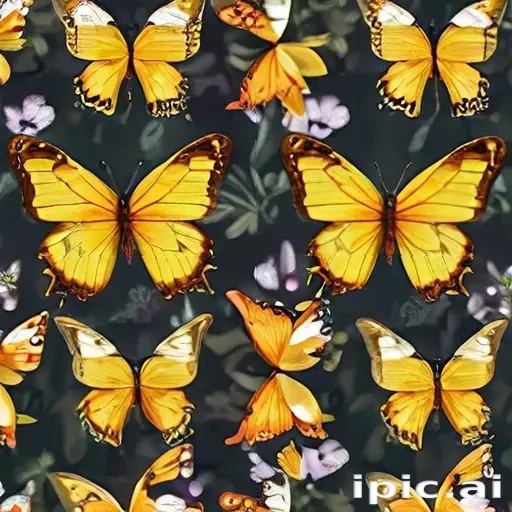 yellow butterfly