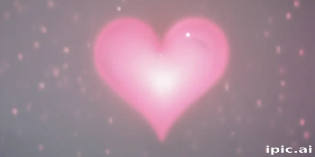 blurred heart