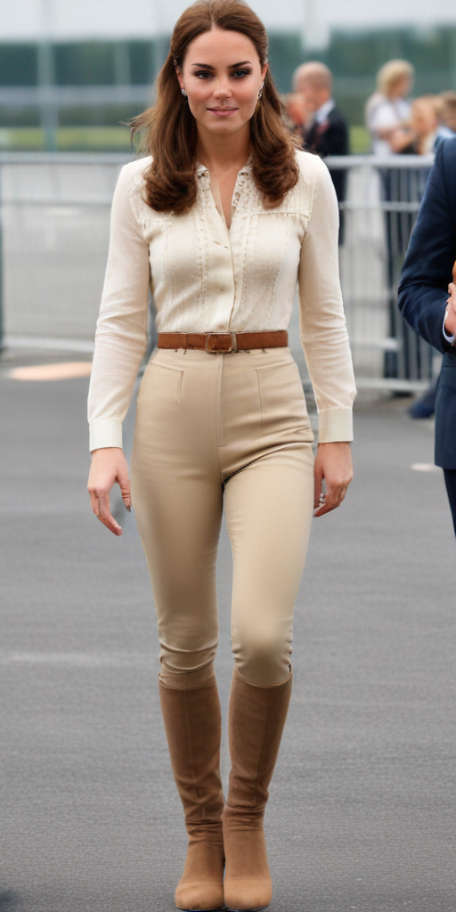 Kate Middleton camel toe from behind