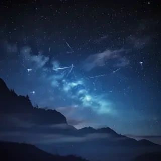 starry background iphone