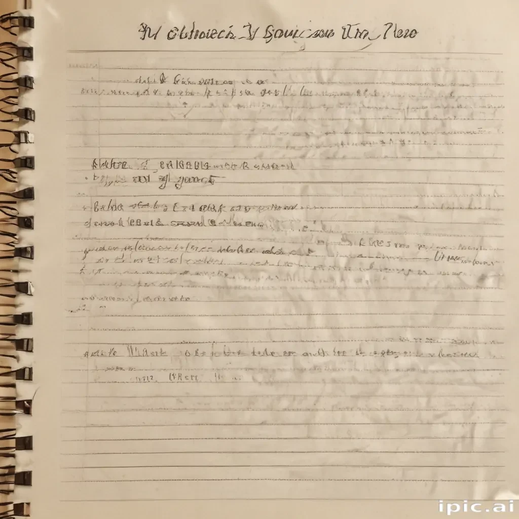 notebook paper image