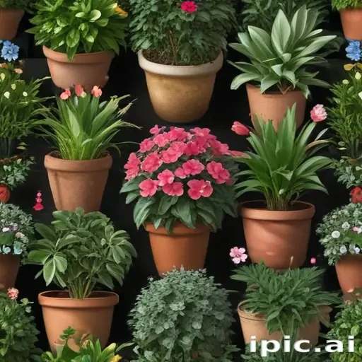 potted plants png
