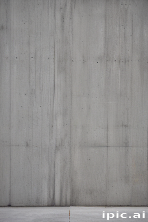 A Minimalist Concrete Wall with Subtle Textures and Vertical Lines.