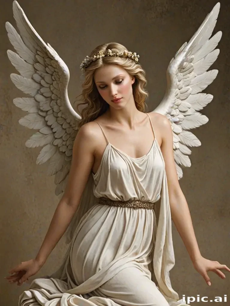 clipart of angels with wings
