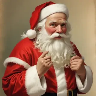 vintage santa image