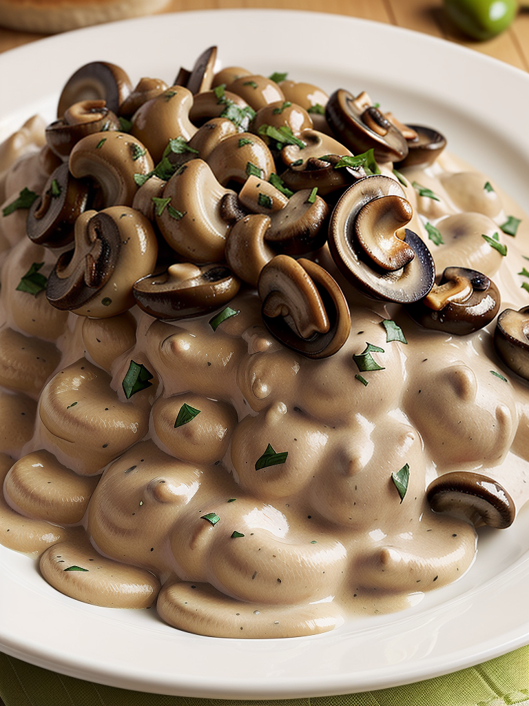 olive garden creamy mushroom sauce