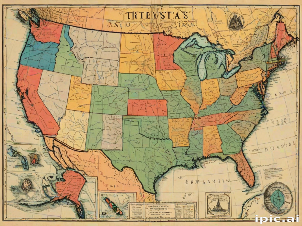 states map