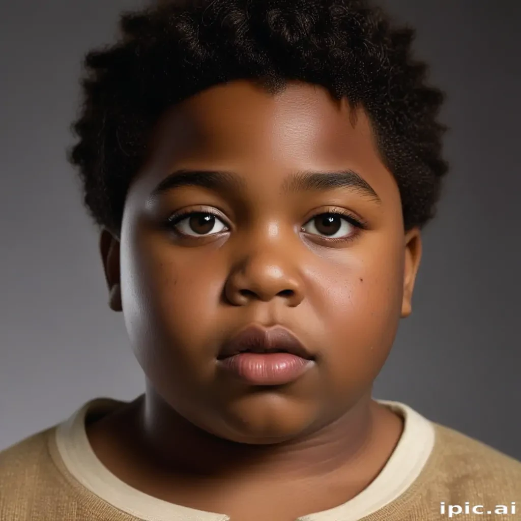 fat black kid