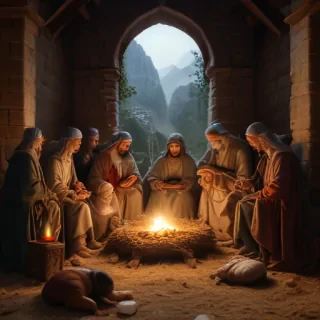 manger scene images free