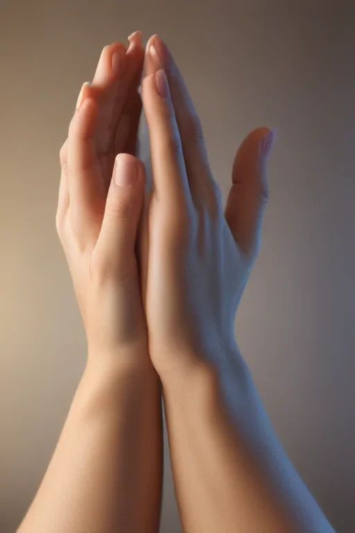 pray hands png