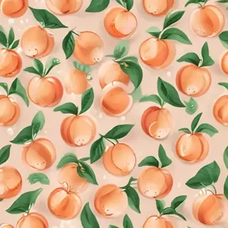 cute peach background