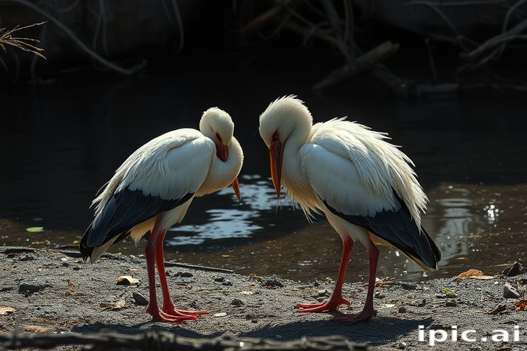 preening