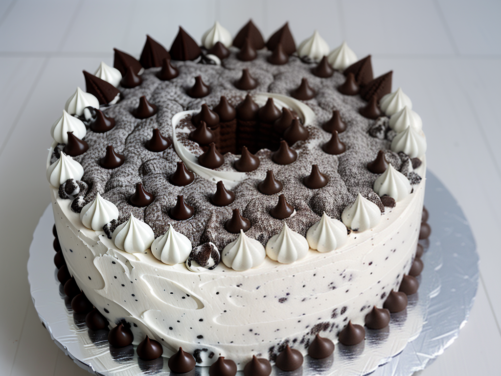 cookies and cream cake filling