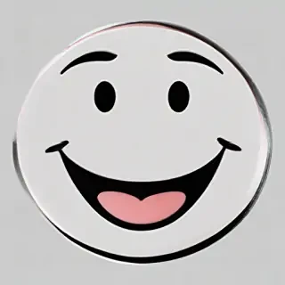 happy face transparent