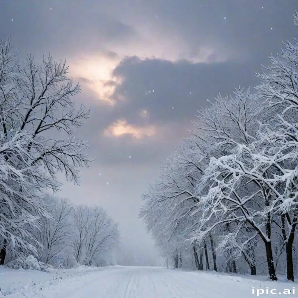 snow iphone background