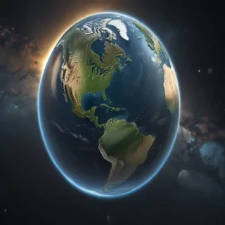 animated pic of earth