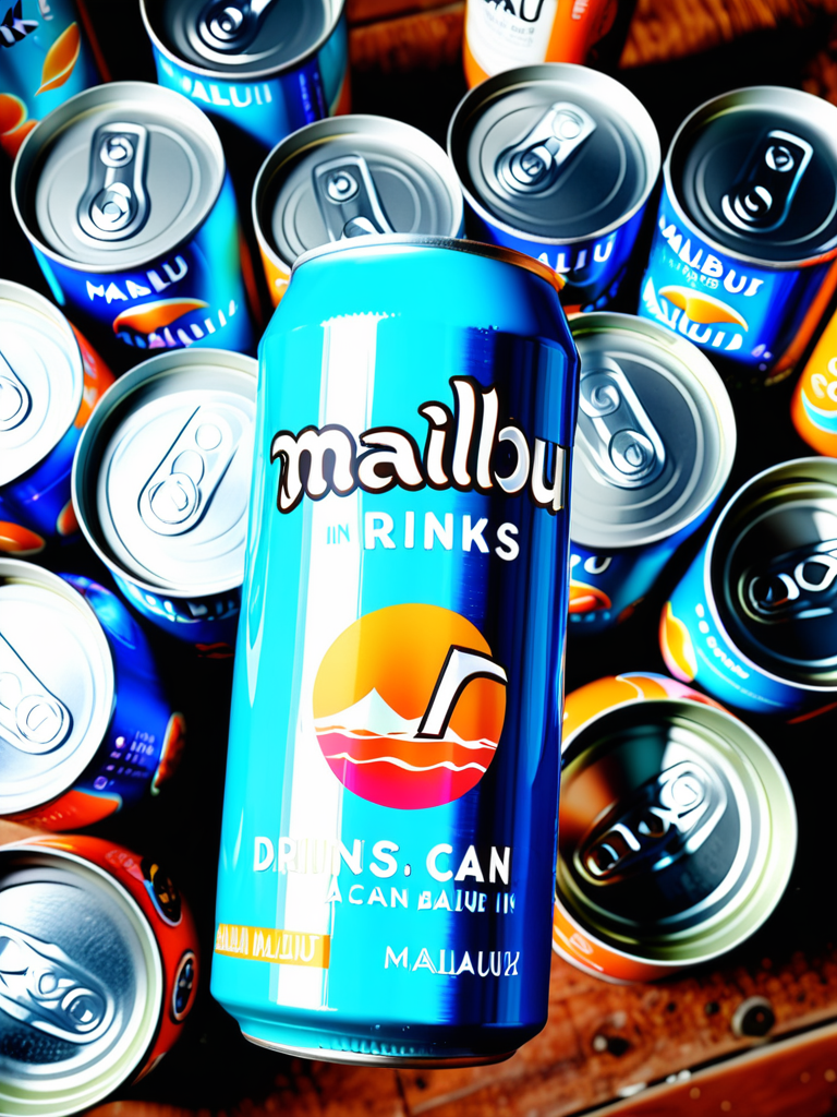 malibu drinks in a can