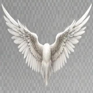 angel wings transparent background