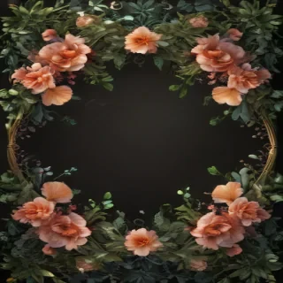 floral frame