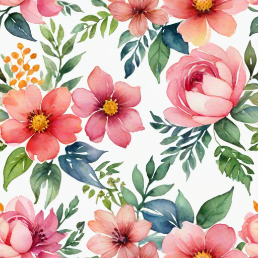 watercolor flowers png