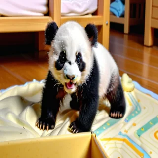 baby panda