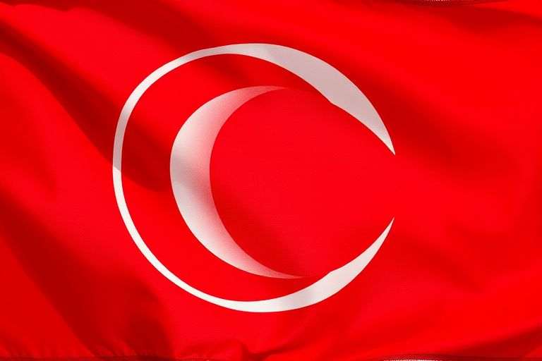 red and white flag