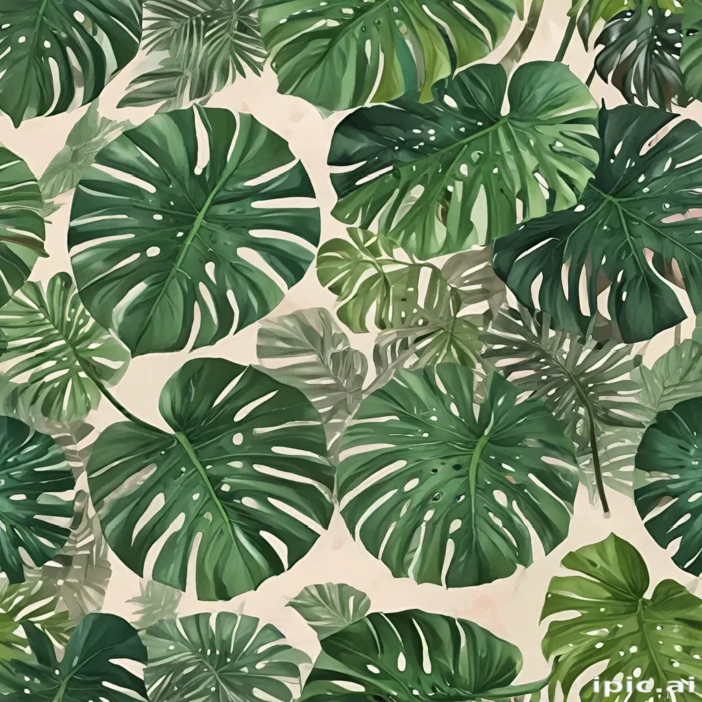 monstera background