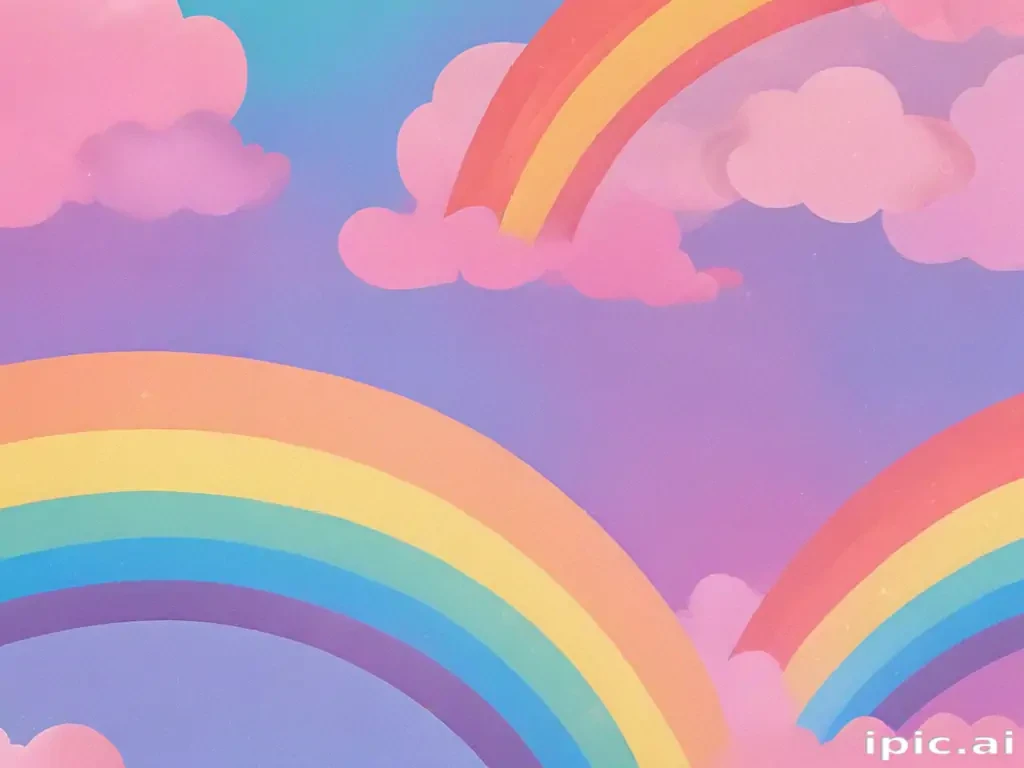 rainbow wallpaper aesthetic