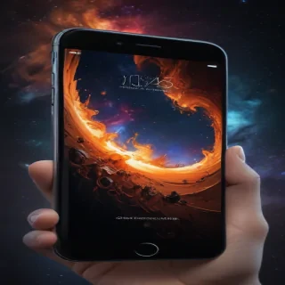 iphone wallpaper space