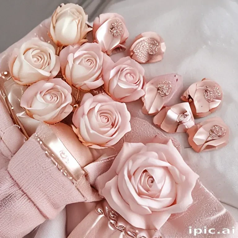 pastel rose gold aesthetic