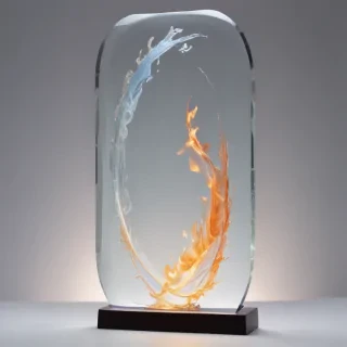 transparent divider
