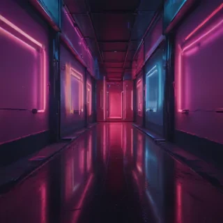 neon background aesthetic