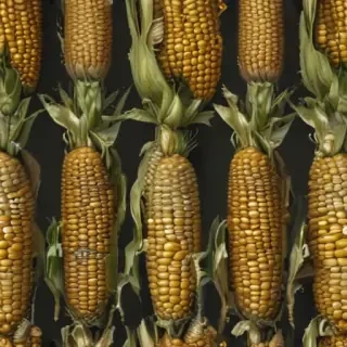 corn drawing