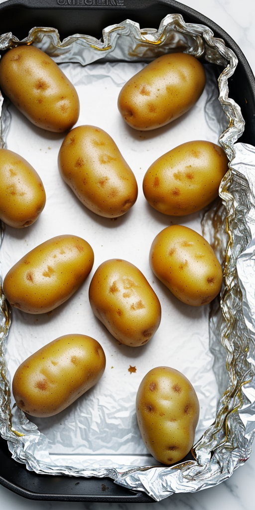 can you bake potatoes without foil