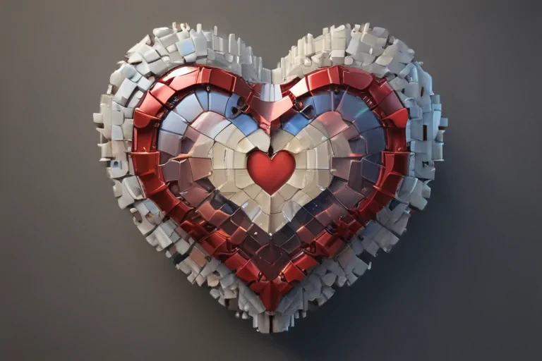 pixelated heart png