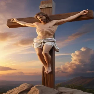 jesus on the cross clipart