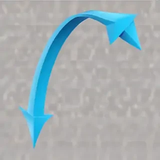 blue arrow png