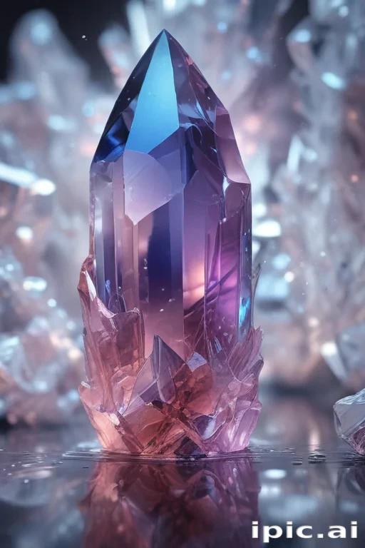 crystal background wallpaper