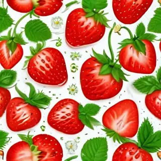 strawberry background