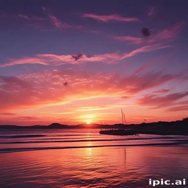 aesthetic sunset wallpapers