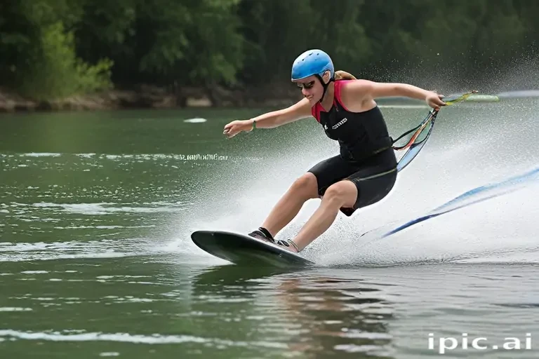 water skiing