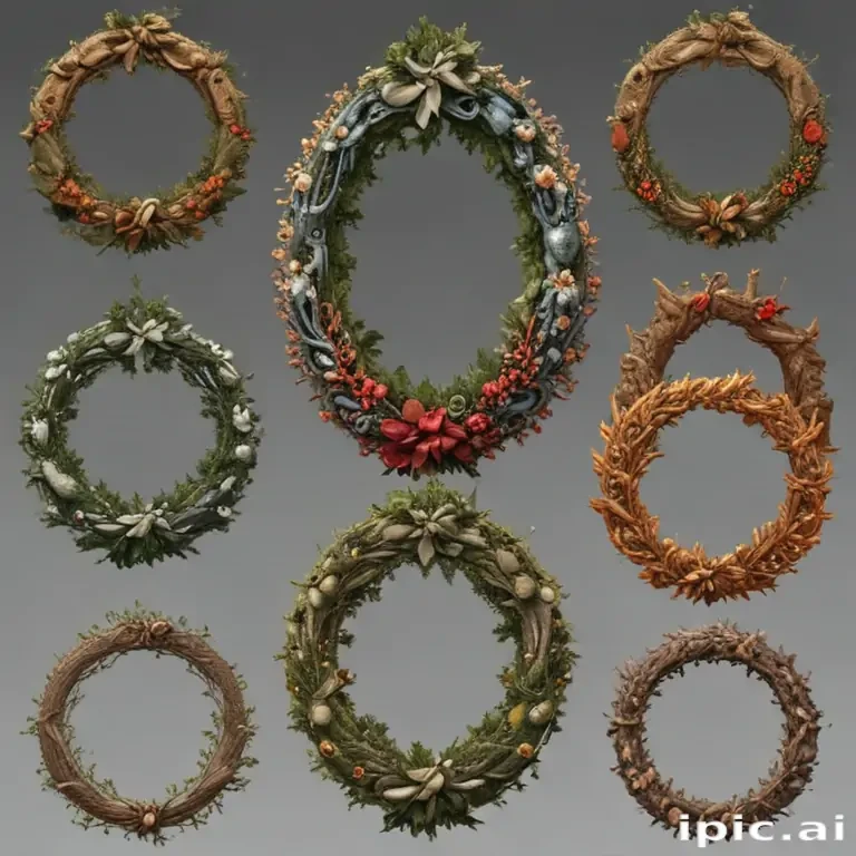 wreaths png