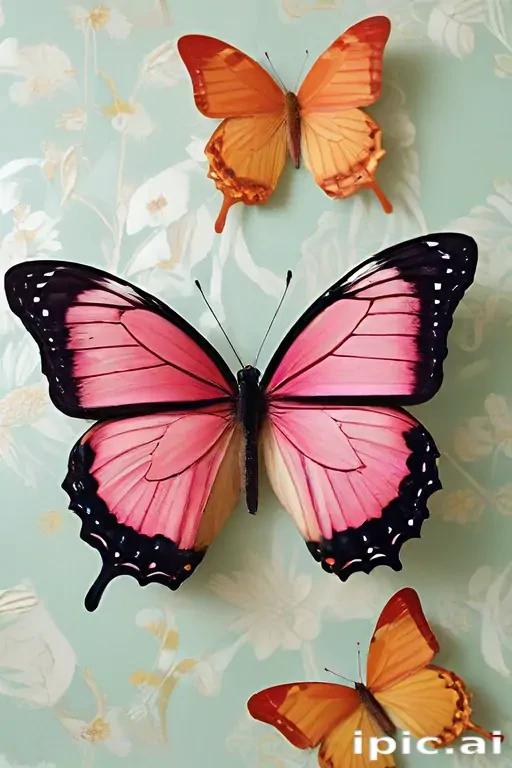 butterfly wall paper