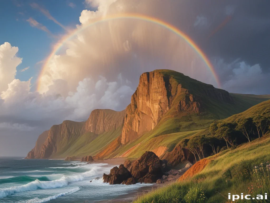 rainbow wallpaper aesthetic