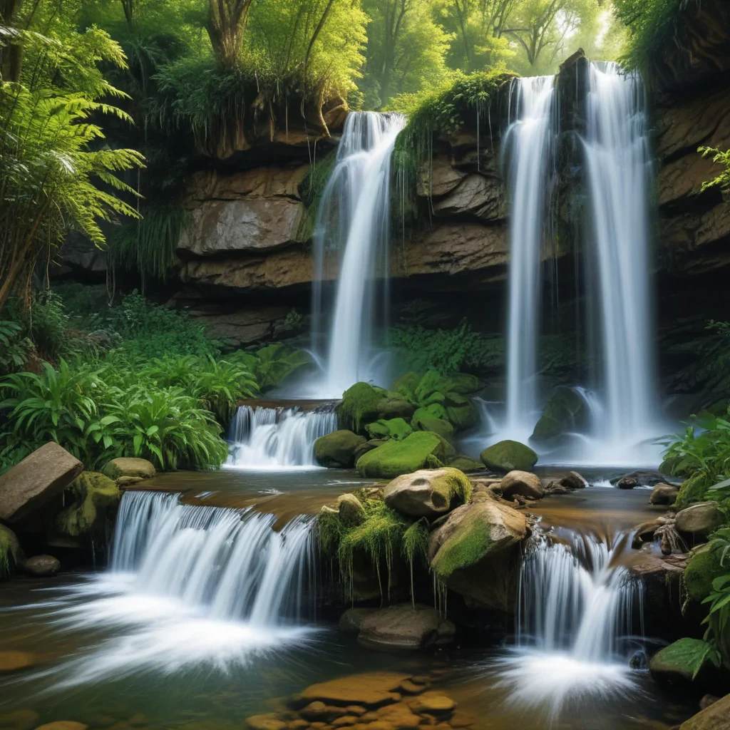 desktop waterfall backgrounds
