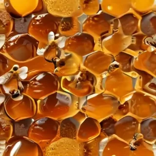 honey background